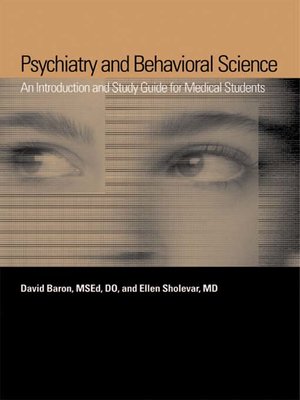cover image of Psychiatry and Behavioral Science